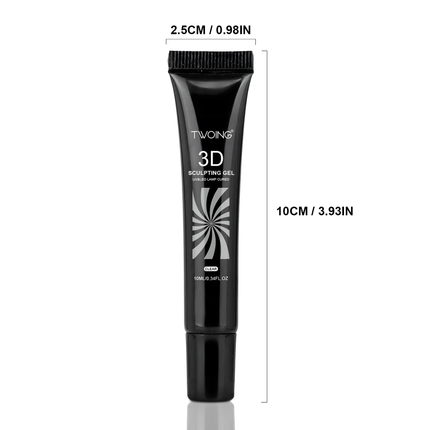 10ml 3D Nail Art Gel - DIY Designs,Waterproof Sculpting gel,Waterproof Nail Art Design Gel for Intricate Carvings & Shapes