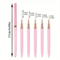 5Pcs/Set Nail Art Liner Brushes Set Elongated Lines Striping Drawing UV Gel Painting Nail Design Pen Professional Manicure Tool